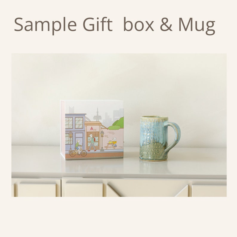 Ceramic Mug Gifts, Large Coffee Mug, Beer Mug, Travel Mug, Pottery Mug, Tall Porcelain Mug, Gifts with Handmade Mugs, Luxury Affordable Gift Mug with Gift Box