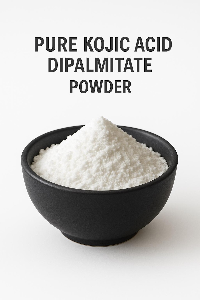 Poudre D'acide Kojic Pur 20g - Éclaircissante Et Unifiant La Peau - Dipalmitate - Soin Beauté Français - PAO 24 Mois