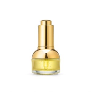New Luxury Gold Press Pump Serum Bottle – 20ml/30ml Refillable Glass Bottle. image 9