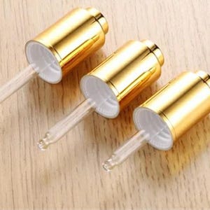 New Luxury Gold Press Pump Serum Bottle – 20ml/30ml Refillable Glass Bottle. image 10