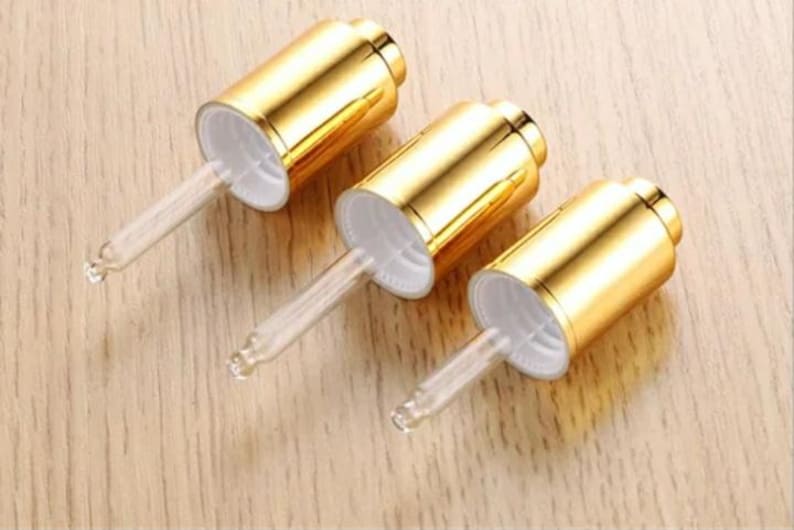 New Luxury Gold Press Pump Serum Bottle – 20ml/30ml Refillable Glass Bottle. image 10