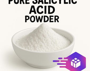 Pure Salicylic Acid Powder | Cosmetic Grade Skincare DIYS