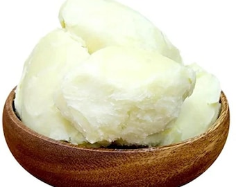 Raw African Shea Butter - Unrefined, Organic, Vegan, Natural, Grade A (Food / Skincare) From Ghana.