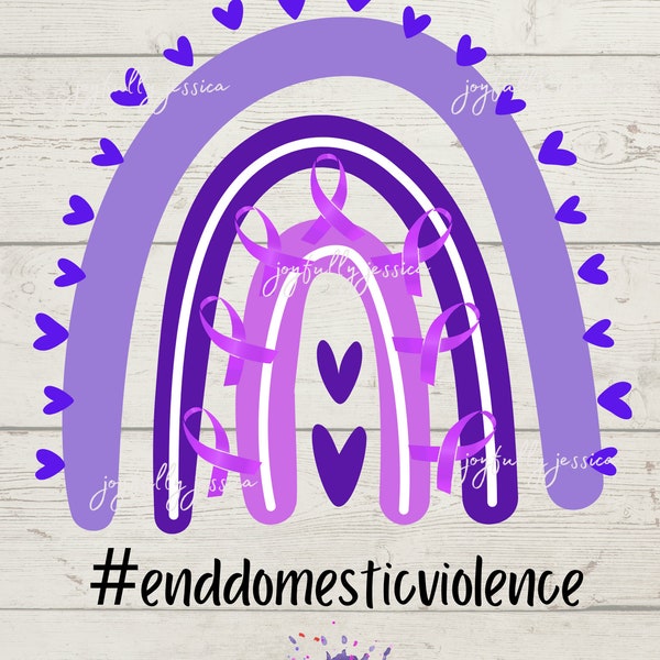 End Domestic Violence Awareness, Digital Download for sublimation and more, PNG