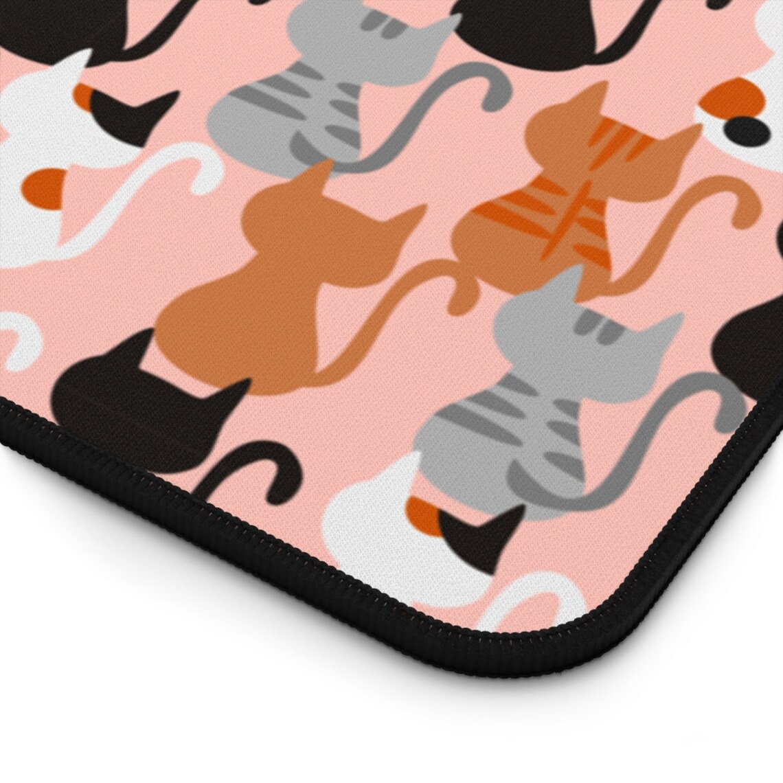 CAT DESK MAT Kitten Desk Mat Cute Desk Mat Gaming Mouse | Etsy