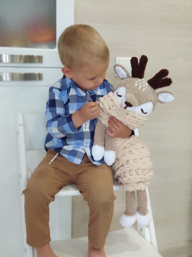 Deer Crochet Stuffed Animal Deer Pajama Holder Baby First Etsy deer-crochet-stuffed-animal-deer-pajama-holder-baby-first-etsy
