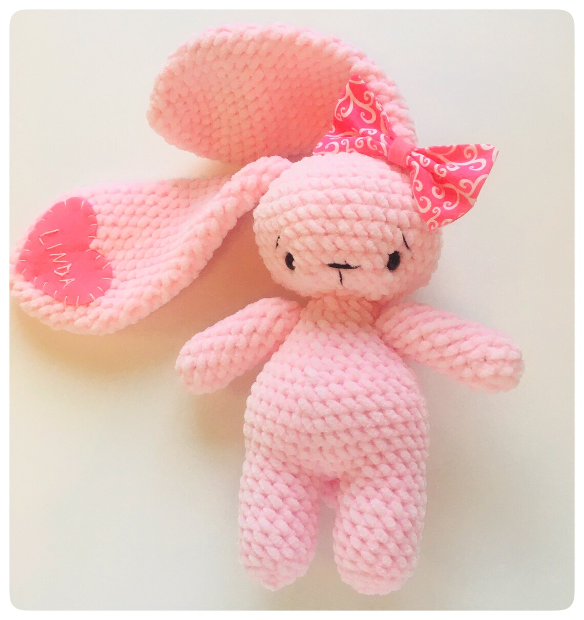 Personalized Bunny Rabbit Soft Toy Newborn Baby Gift Kids Etsy