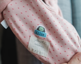 Etiketten zum Aufbügeln - Benutzerdefinierte Etiketten - Kita Etiketten - Benutzerdefinierte Kleidung Etiketten - Kinder Namen Aufkleber - Namen Etiketten - Uniform Etiketten