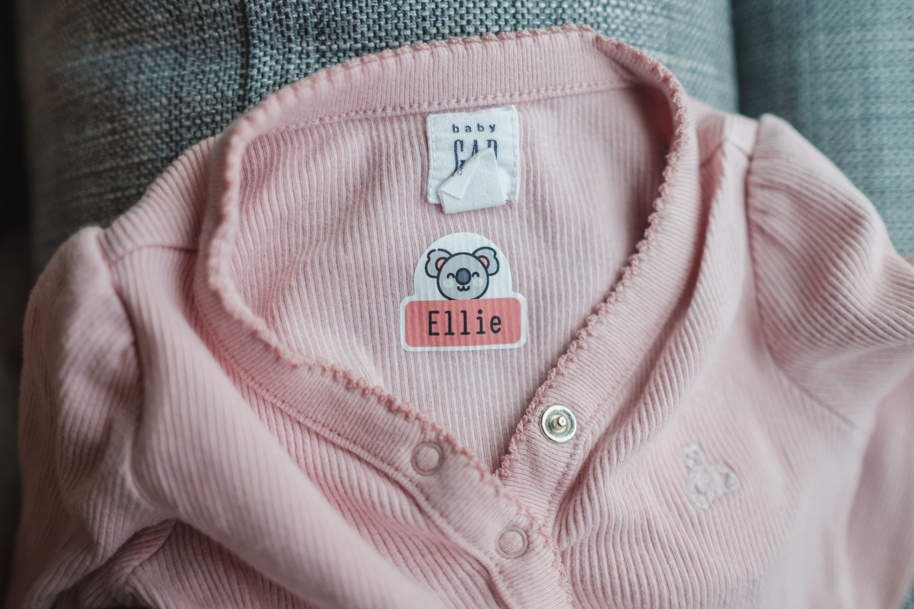 Iron on Clothing Labels Custom Labels Daycare Labels Etsy Canada