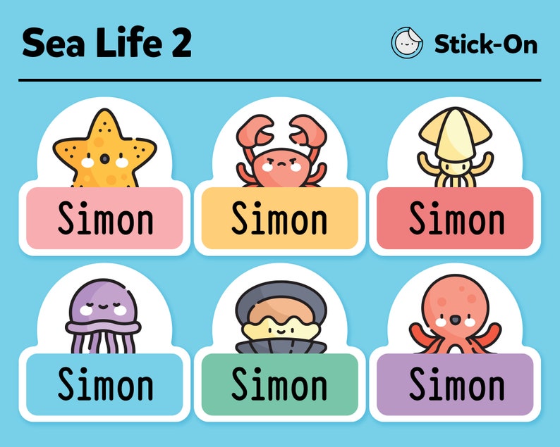 Cute Dishwasher Safe Labels Cute Daycare Labels Cute Etsy