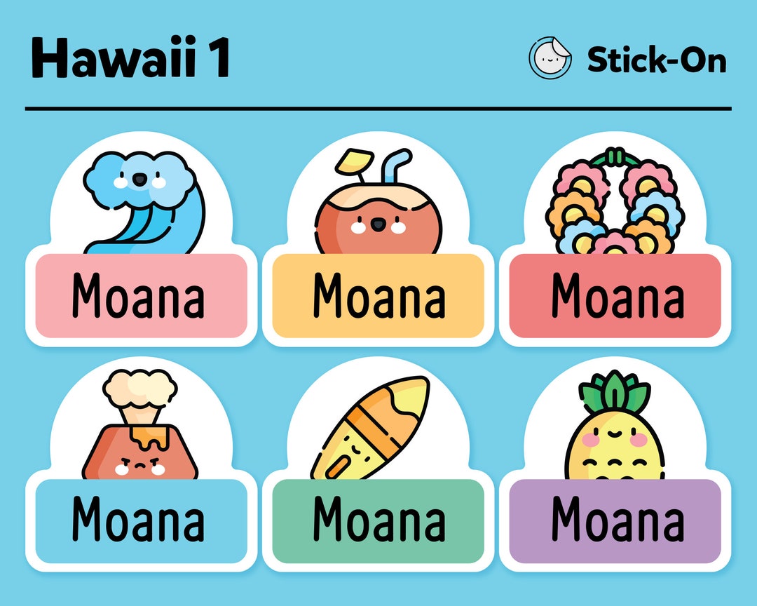 Cute Dishwasher Safe Labels Cute Daycare Labels Cute Etsy