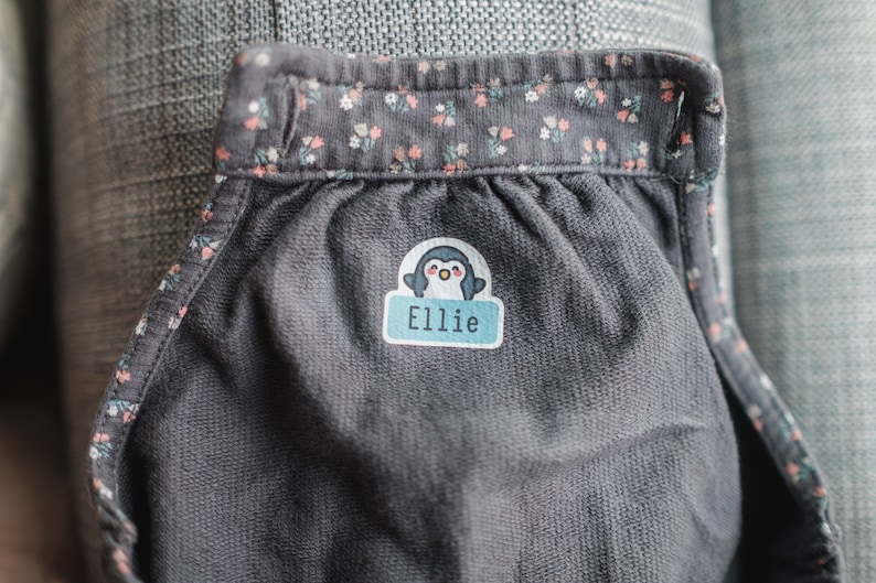 Iron on Clothing Labels Custom Labels Daycare Labels Etsy Canada