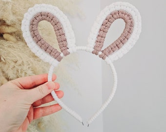 Macrame Bunny Ears | Easter Hairband | Easter Headband | Bunny Headband | Macrame Hair Accessories | Macrame Headband