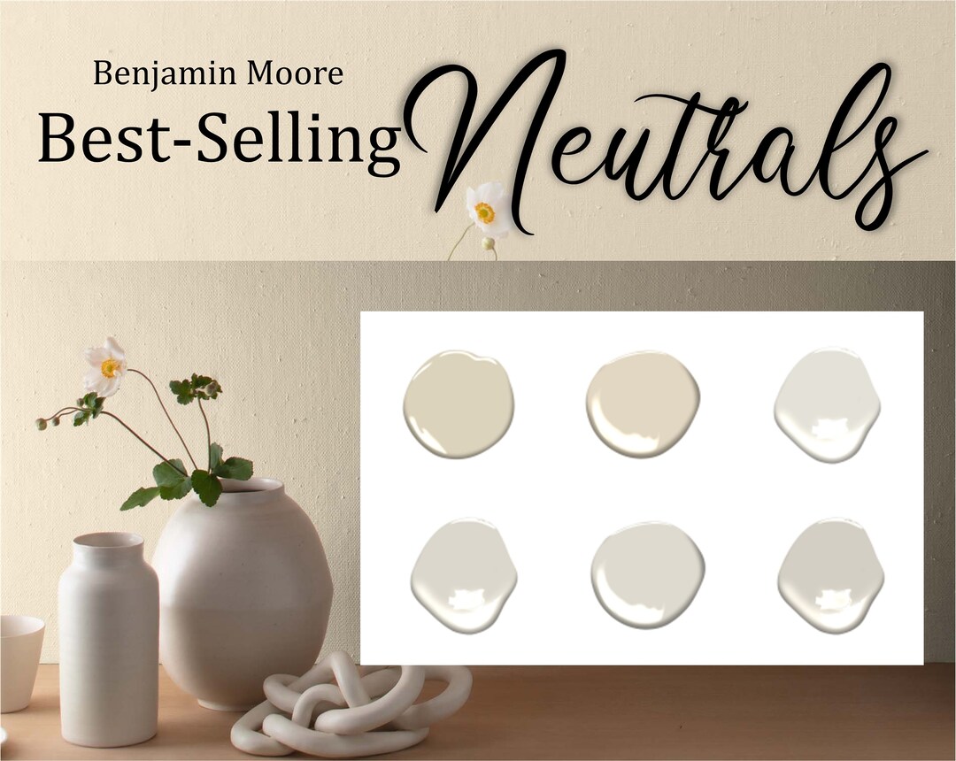 Neutrals Paint Palette Interior Home Paint Colors. Paint Color Etsy