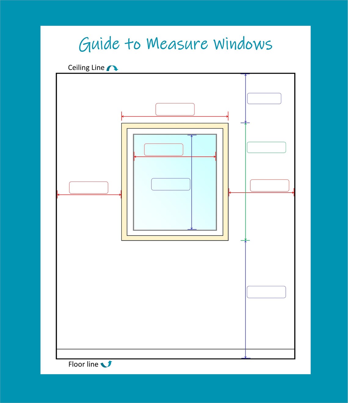 Remote Measure Windows Guide to Measure Windows - Etsy Canada