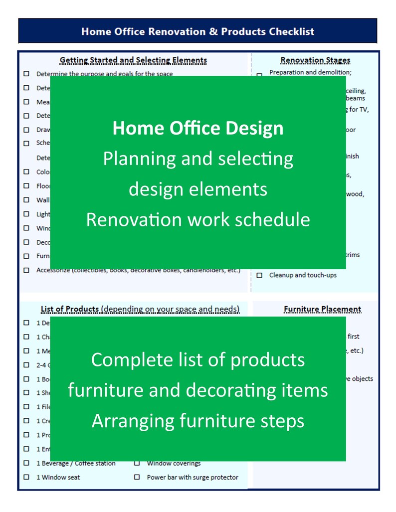 Office Design Checklist Interior Design Checklist Home Office