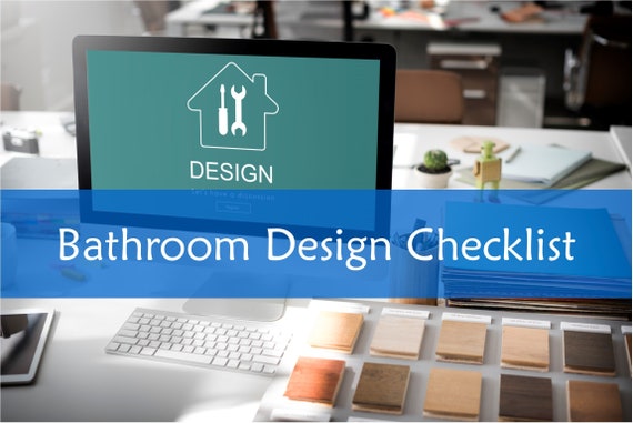 Bathroom Renovation Checklist • Interior Design Guide • Product & Material List (Digital Download)