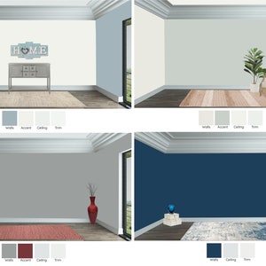 Interior Home Paint Colors. Personalized Custom-made Paint Color ...