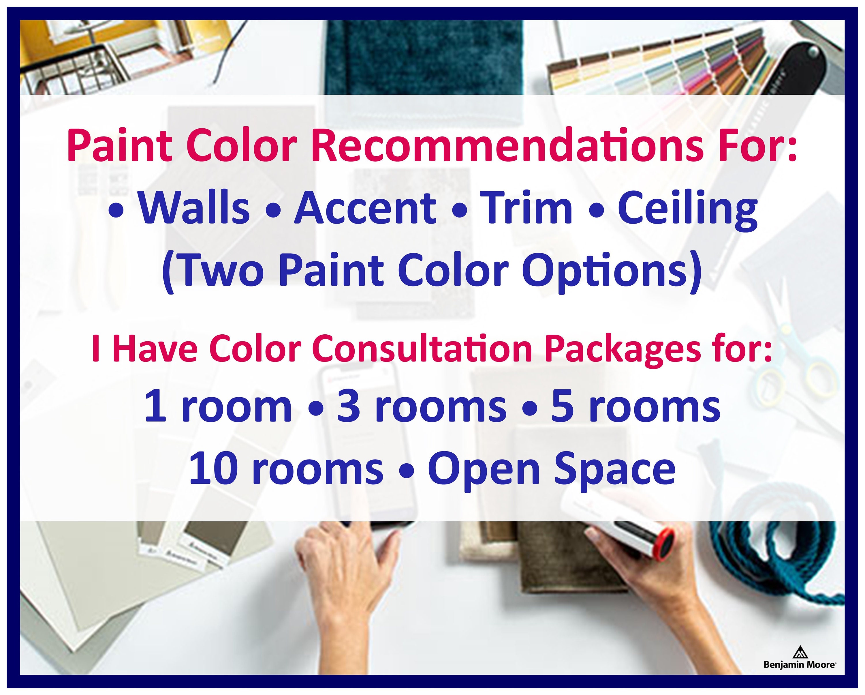 Interior Home Paint Colors. Personalized Custom-made Paint Color ...