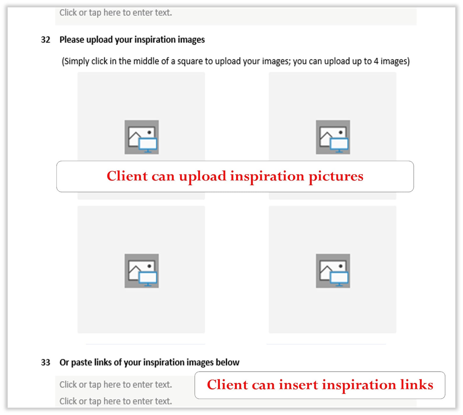 Interior Design Client Questionnaire Fully Editable and Customizable ...