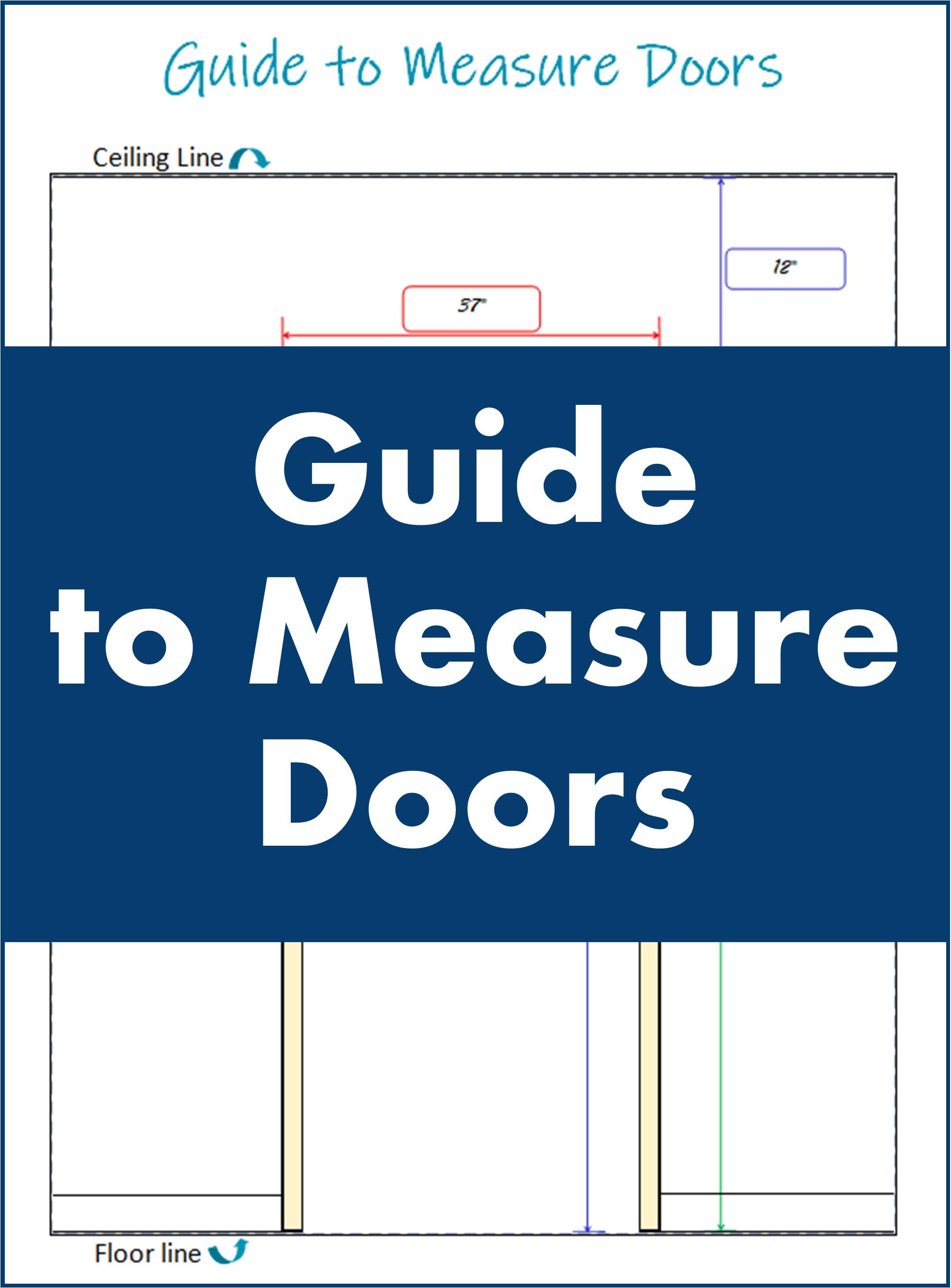 Guide to Measure Doors • DIGITAL DOWNLOAD - Etsy