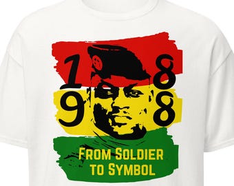 Camiseta del Capitán Traoré de Burkina Faso, Estados del Sahel, África Occidental