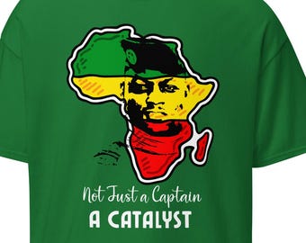 Camiseta del presidente Ibrahim Traoré, camiseta gráfica de Burkina Faso
