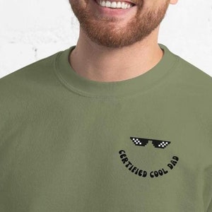 Certified Cool Dad Sweatshirt, Cool Dads Club Sweater, New Dad Gift, Cool Dad Shirt, Funny Dad Sweater, Dad Birthday Gift, Fathers Day Gift