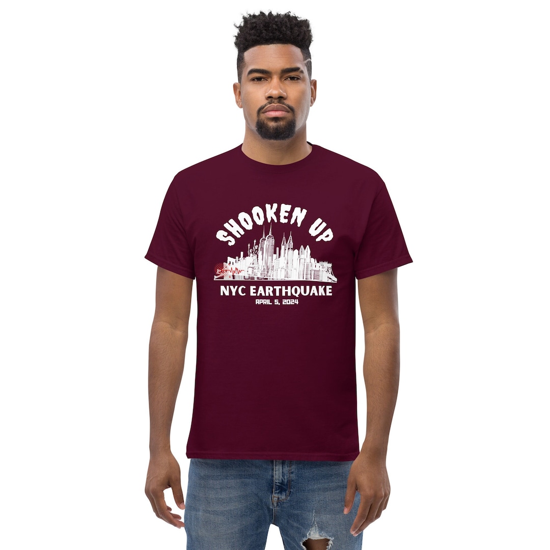I Survived NYC Earthquake T-shirt, 2024 New York City Survivor Tee - Etsy