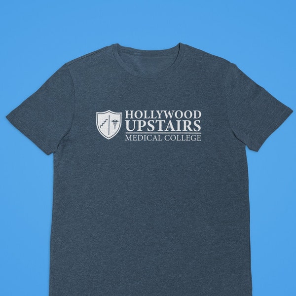 Dr. Nicks T-Shirt aus der Hollywood Serie im Up Tier-Stil (Simpsons inspiriert).