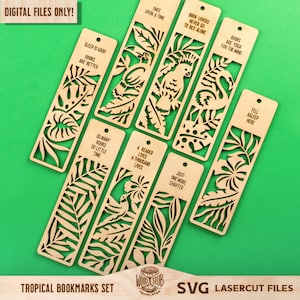 Bookmarks SVG, Bookmark SVG, Bookmark laser file, Bookmark Glowforge, Book quotes svg, Glowforge svg, Laser cut file