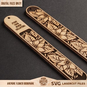 Bookmarks SVG, Bookmark SVG, Bookmark laser file, Bookmark Glowforge, Book quotes svg, Glowforge svg, Laser cut file