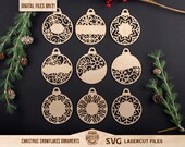 Christmas Ornaments SVG, Christmas laser file, Family Ornament SVG, Christmas Sign svg, Ornaments svg, Family laser file, Glowforge svg