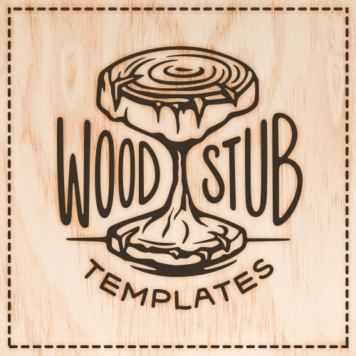 WoodStubTemplates - Etsy