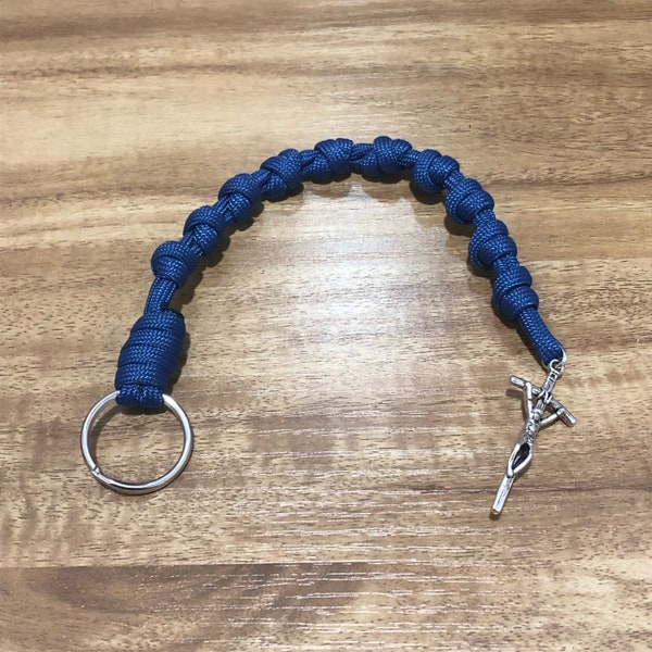 Pocket/Keychain Paracord Rosary