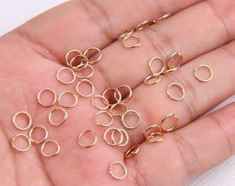 Metal Jewelry Findings 20 Piece Set of Brushed Gold Plated Tiny Star Charms Earring Finding