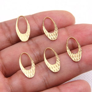Brass earrings-Earring copper accessories-Earring pendant-Brass earring charms-Earring connector-Brass jewelry-Teardrop shape earringsBR0303