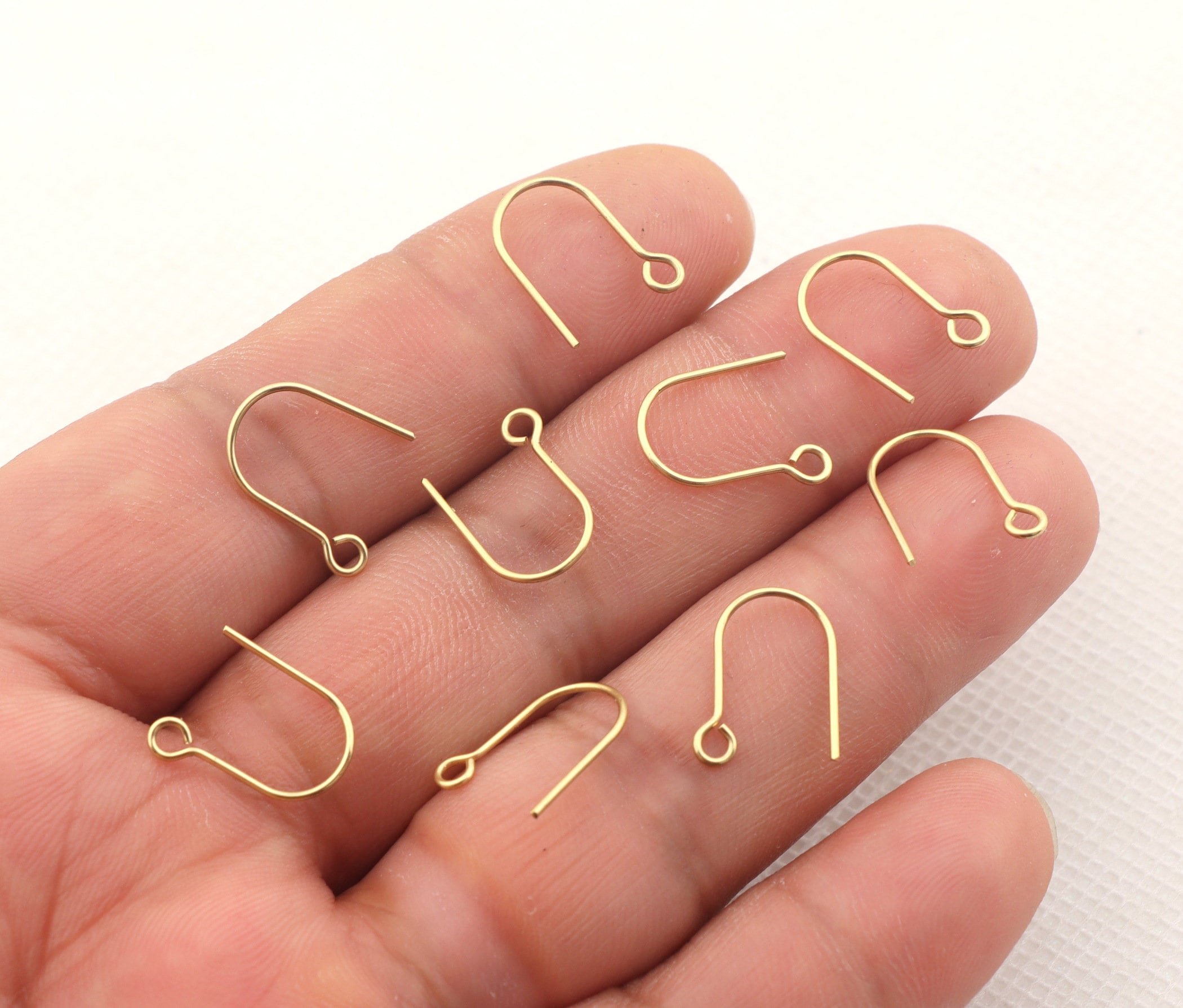 Raw brass earrings-Earring copper accessories-Earring connector-earring…
