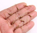 Brass earrings-Earring copper accessories-Earring connector-earring charms-Earring pendant-Brass jewelry-Brass earring hook BR0181