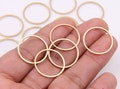 Brass earrings-Earring copper accessories-Earring connector-Brass earring charms-Earring pendant-Brass jewelry-Circle shape earrings BR0618