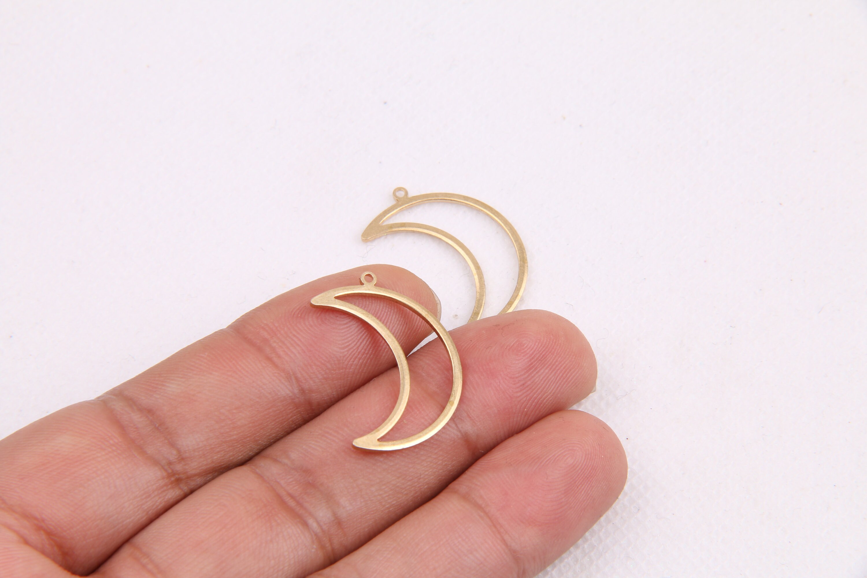 Brass ear hook-Earring copper accessories-Earring connector-Brass earring charms-Earring pendant-Brass jewelry-Special shape earrings BR0531