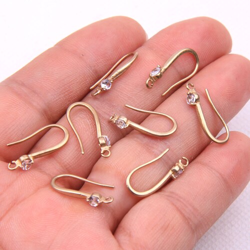 Brass Earringsearring Copper Accessoriesearring Etsy