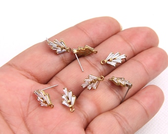 DIY Leaf Connector Bracelet 140 Pcs Making Pendant Necklace Jewelry Findings