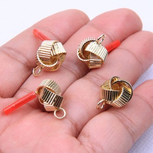 Gold plated alloy earring post -Alloy earring charms-Special shape earring connector-earring pendant-earring  findings jewelry supply BR0655