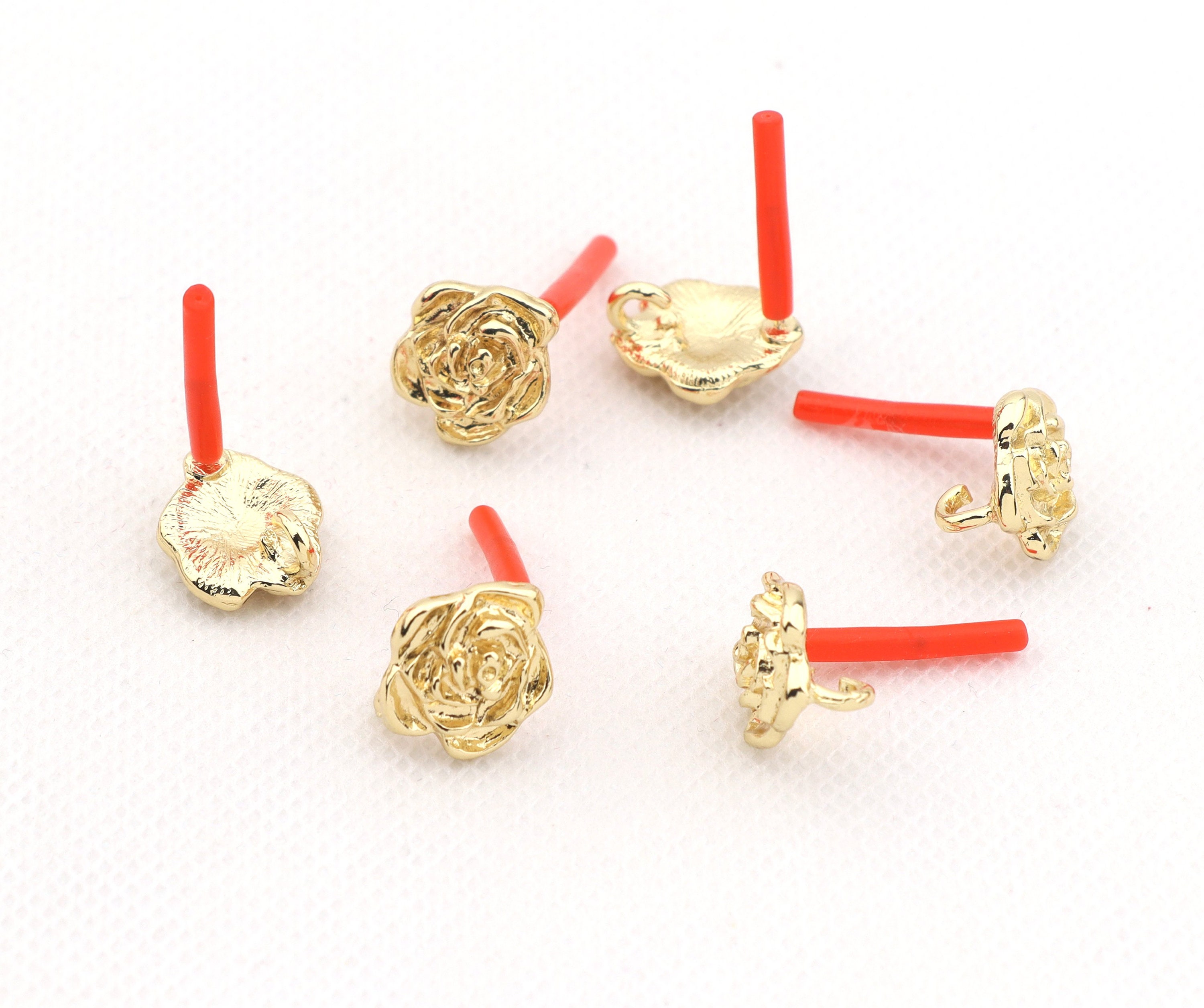 Gold plated alloy earring post-Alloy earring charms-Circle shape earring connector-earring pendant-earring findings jewelry supply BR0958 Gold plated alloy earring post-Alloy earring charms-Circle shape earring connector-earring pendant-earring findings jewelry supply BR0958