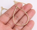 Alloy earring connector -Alloy earrings charms-Drop shape earrings-earring pendant-Geoometrical shape findings-Jewelry discovery BR0272