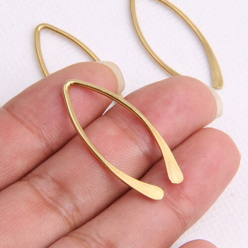 Brass Earringsearring Copper Accessoriesearring Etsy