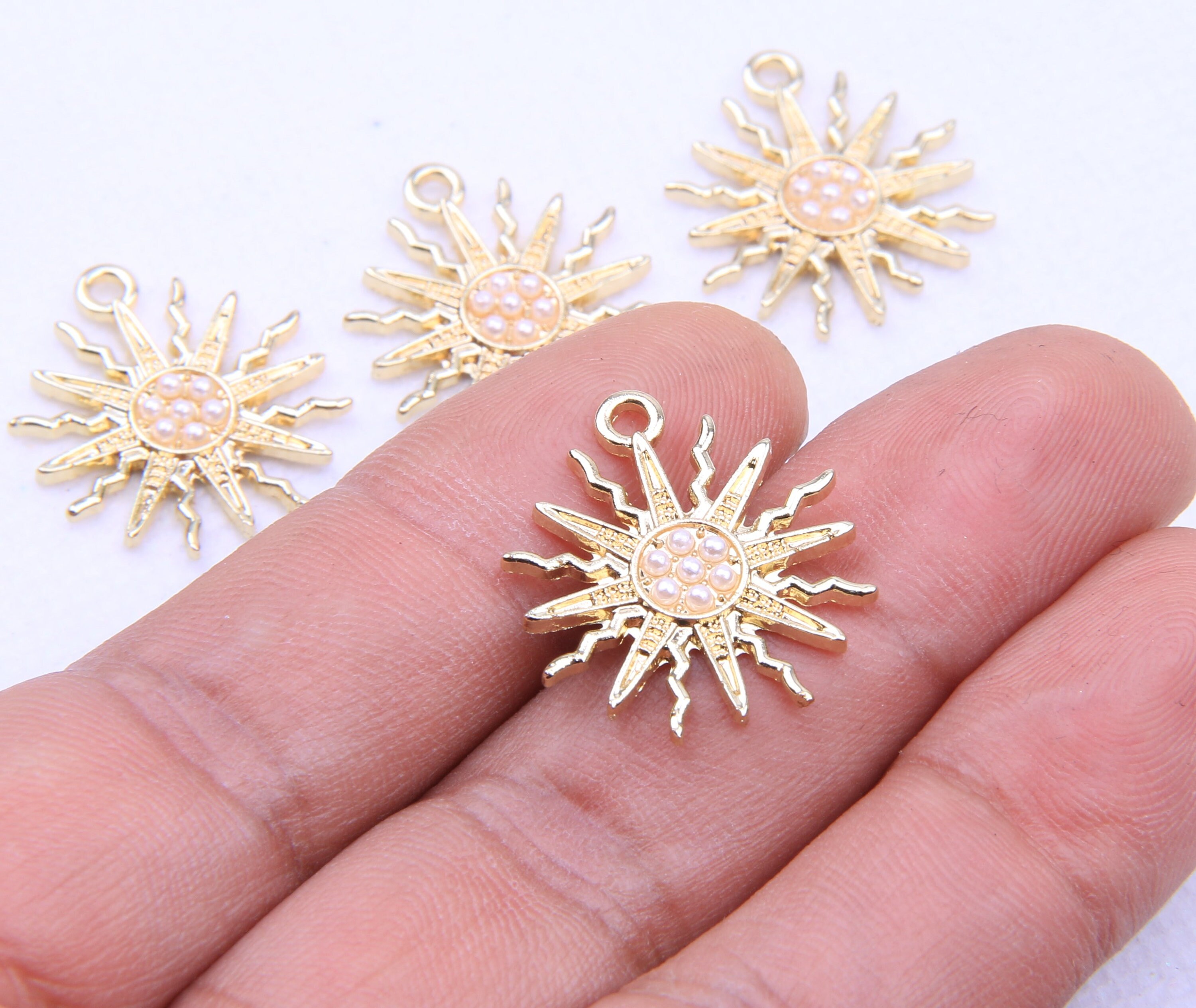 Alloy UV Plated Earring,earring Pendant,planet Earring Charms,jewelry  Earring Connector,charms for Earring Making,jewelry Supplies FQ0056 