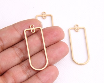 Alloy earring connector -Alloy earrings charms-Special shape earrings-earring pendant-Geoometrical shape findings-Jewelry discovery BR0147