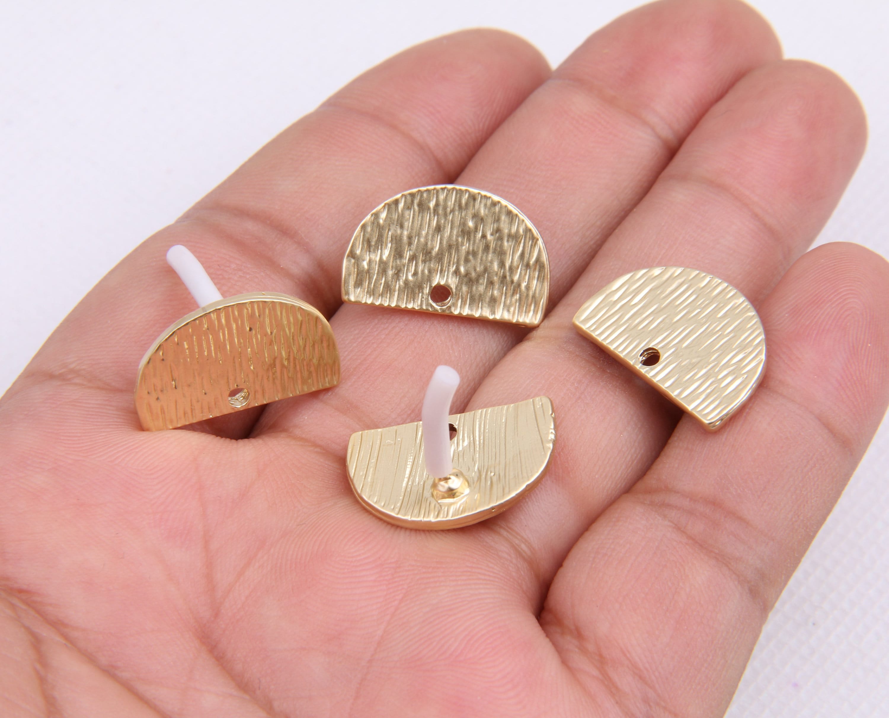Gold plated alloy earring post-Alloy earring charms-Circle shape earring connector-earring pendant-earring findings jewelry supply BR0958 Gold plated alloy earring post-Alloy earring charms-Circle shape earring connector-earring pendant-earring findings jewelry supply BR0958